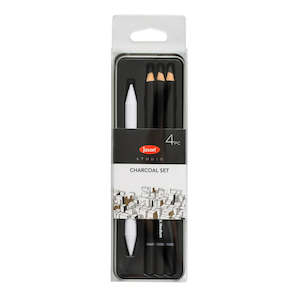 JASART STUDIO CHARCOAL SET 4PC