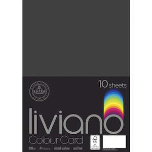 LIVIANO COLOUR 300GSM A4 CARD SELECTION