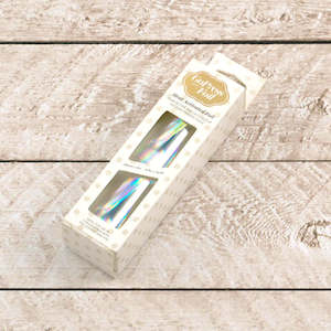 GOPRESS AND FOIL IRIDESCENT MATERIAL SILVER