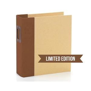 Albums: SIMPLE STORIES SN@P! BINDER 6"X8"BROWN