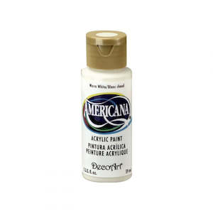 Americana Acrylic Paint Neutrals Warm White Da239