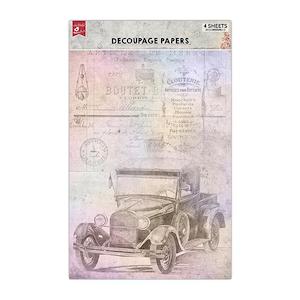 Little Birdie Decoupage Papers Antique Essence