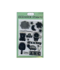 Clearance: CARTA BELLA DESIGNER STAMP BABY BOY