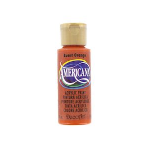 Decoart Americana Acrylic Paint: BURNT ORANGE DA016