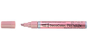 DECOCOLOR PREMIUM CHISEL PEN ROSE GOLD
