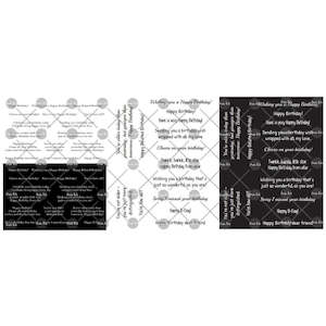 MAKER FORTE SIMPLE SAYINGS BIRTHDAY