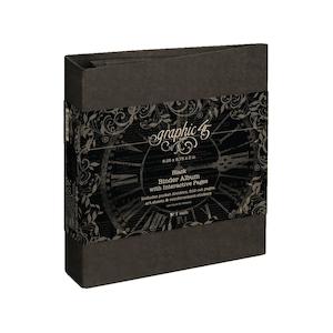 GRAPHIC 45 BINDER ALBUM BLACK