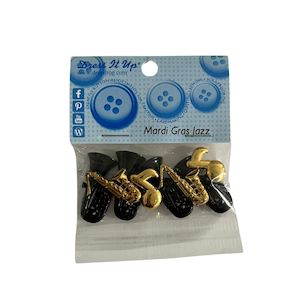 Embellishments: MARDI GRAS JAZZ