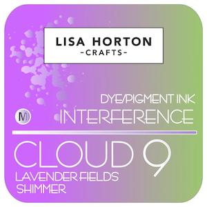 LISA HORTON CRAFTS CLOUD 9 INTERFERENCE INK LAVENDER FIELDS SHIMMER