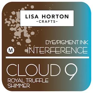 LISA HORTON CRAFTS CLOUD 9 INTERFERENCE INK ROYAL TRUFFLE SHIMMER
