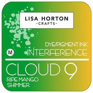 LISA HORTON CRAFTS CLOUD 9 INTERFERENCE INK RIPE MANGO SHIMMER