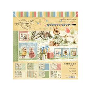 Papers: GRAPHIC 45 COLLECTION PACK 12"X12" HIP HOP HOORAY