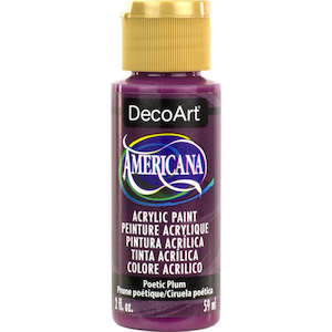 Americana Acrylic Paint Neutrals Poetic Plum Da396