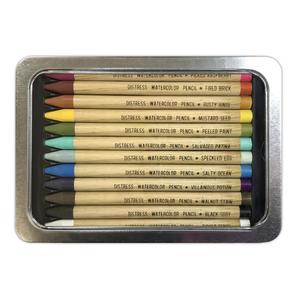 Pens Pencils: TIM HOLTZ DISTRESS WATERCOLOR PENCILS SELECTION