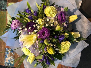 Products: Pretty blue and purple mix