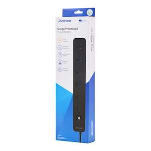 Surge Protection: Surge Protected Powerboard - 6 Outlet