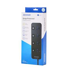 Surge Protection: Surge Protected Powerboard - Switched 4 Outlet