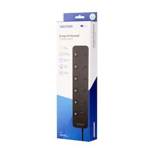 Surge Protected Powerboard - Switched 6 Outlet