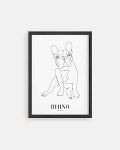 Poster: Vogue - Custom Pet Poster