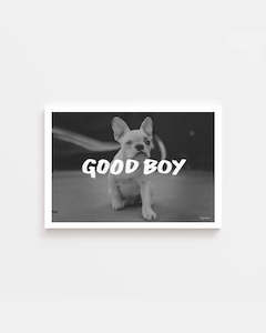 Canvas: The "Good Dog" - Custom Pet Canvas