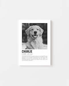 Canvas: Vogue Parisian - Custom Pet Canvas