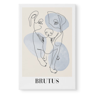 Canvas: River Stones - Custom Pet Canvas