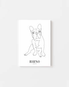 Vogue - Custom Pet Canvas