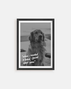 Pet Memorial Gifts: Vogue Tribute - Custom Pet Poster