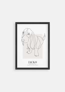 Dog Memorial - Deco Pet Art Poster