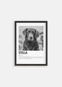 Dog Memorial - Parisian Pet Art Poster