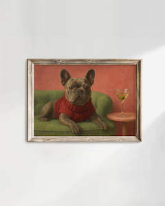 The Velvet Whiskers Pet Portrait - Digital