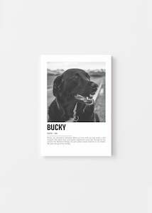 Personalized Dog Gifts: Unique Pet Memorial Ideas - Parisian Custom Pet Canvas