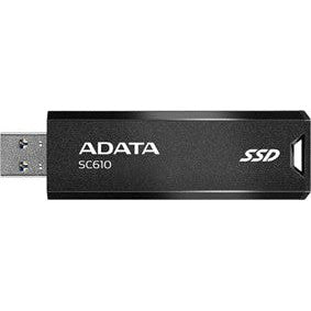 Adata: ADATA SC610 Retractable USB3.2 Gen 2 1TB External SSD 5yr wty