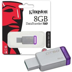 Kingston DataTraveler50 8GB - USB 3.0 Thumbdrive