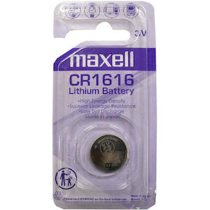 Maxell Lithium Battery Cr1616 3v Coin Cell 1 Pack