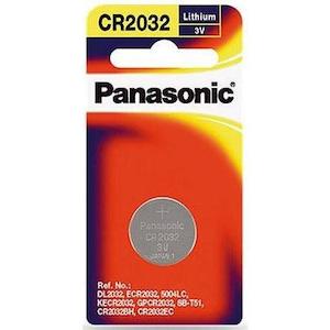 Panasonic: Panasonic Lithium 3V Coin Battery CR2032 1 Pack