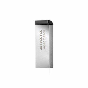 ADATA UR350 USB3.2 64GB Flash Drive Nickel/Black