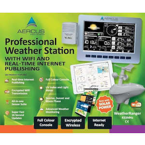 Aercus Instruments WeatherRanger® - Professional Weather Station with WiFi and &hellip;