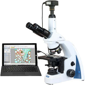 Omax 40x-3000x Trinocular Microscope w/ 18MP USB 3.0 Digital Camera