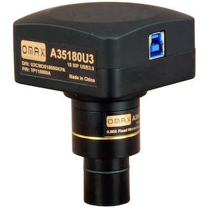OMAX 18MP USB 3.0 C-Mount Microscope Camera for Windows, Mac OS, and Linux