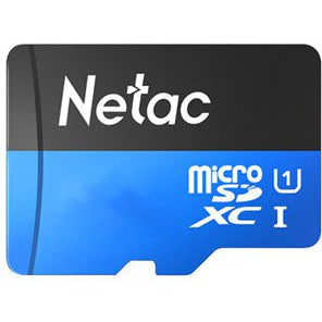 Netac P500 microSDXC UHS-I Card with Adapter 64GB