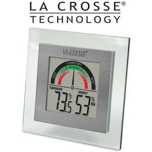 Weather Stations: La Crosse Digital Thermo Hygrometer Comfort Meter - Shop Demo