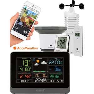 Weather Stations: La Crosse Personal WIFI Weather Station with AccuWeather