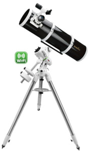 Telescopes: Skywatcher Black Diamond Photo 200 on EQ-AL55i Pro Refractor Telescope with Tripod