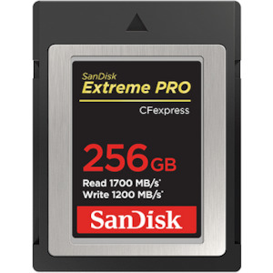 Sandisk: Sandisk Extreme Pro Cfexpress 256Gb Up To R1700Mb/S W1200Mb/S