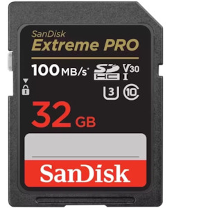 Sandisk: Sandisk Extreme Pro Sdhc 32gb 100mb/s Uhs-i Memory Card