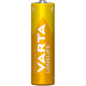 Varta: Varta Alkaline Longlife Aa 10 Pack Alkaline Batteries [MINIMUM ORDER 12]