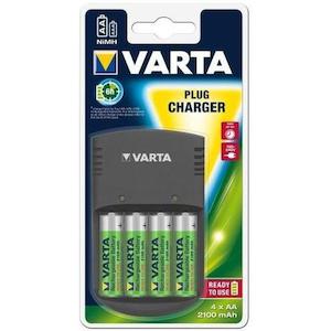 Varta: Varta 6 Hour AA Recharger w/ 4x Rechargeable Batteries