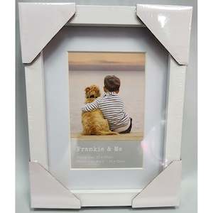 Frankie Me: Frankie and Me Border White 4x6