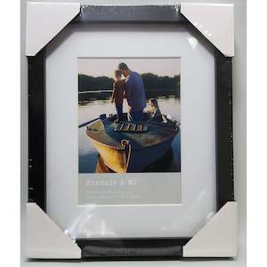 Frankie Me: Frankie and Me Border Black 5x7